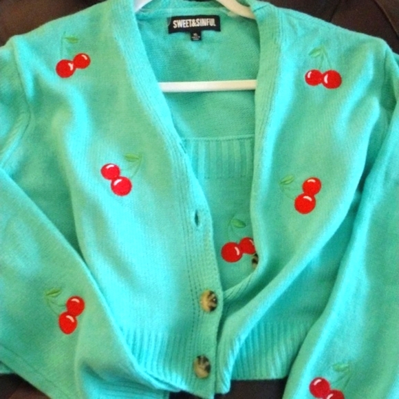 Cardigan Set for costume 1950's - Picture 6 of 6